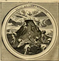 An illustration from Meteorologia philosophico-politica : in duodecim dissertationes per quaestiones meteorologicas & conclusiones politicas divisa, appositisque symbolis illustrata ... (1698)