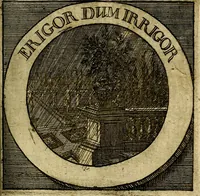Picture 52 of 101 from Philothei [pseud.] Christliche sinne-bilder auss dem lateinischen ins teutsch gecracht (1679), leaf 244