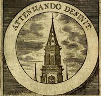 An illustration from Philothei [pseud.] Christliche sinne-bilder auss dem lateinischen ins teutsch gecracht (1679)