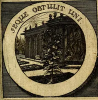 Picture 64 of 101 from Philothei [pseud.] Christliche sinne-bilder auss dem lateinischen ins teutsch gecracht (1679), leaf 298