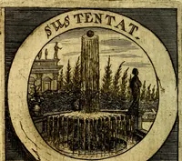 Picture 10 of 101 from Philothei [pseud.] Christliche sinne-bilder auss dem lateinischen ins teutsch gecracht (1679), leaf 67