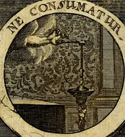 Picture 15 of 101 from Philothei [pseud.] Christliche sinne-bilder auss dem lateinischen ins teutsch gecracht (1679), leaf 88