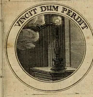 An illustration from Philothei Symbola christiana : quibus idea hominis christiani exprimitur (1682)