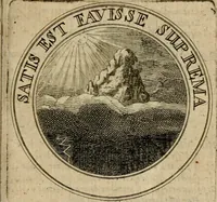 An illustration from Philothei Symbola christiana : quibus idea hominis christiani exprimitur (1682)