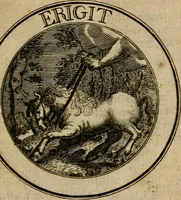An illustration from Philothei Symbola christiana : quibus idea hominis christiani exprimitur (1682)