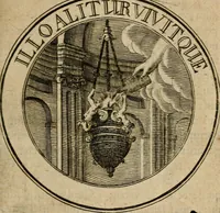 An illustration from Philothei Symbola christiana : quibus idea hominis christiani exprimitur (1682)