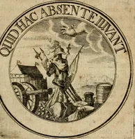 An illustration from Philothei Symbola christiana : quibus idea hominis christiani exprimitur (1682)