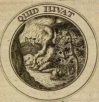 An illustration from Philothei Symbola christiana : quibus idea hominis christiani exprimitur (1682)