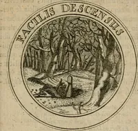 An illustration from Philothei Symbola christiana : quibus idea hominis christiani exprimitur (1682)