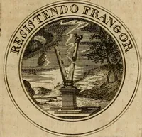 An illustration from Philothei Symbola christiana : quibus idea hominis christiani exprimitur (1682)