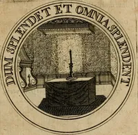 An illustration from Philothei Symbola christiana : quibus idea hominis christiani exprimitur (1682)