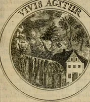 An illustration from Philothei Symbola christiana : quibus idea hominis christiani exprimitur (1682)