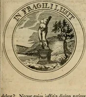 An illustration from Philothei Symbola christiana : quibus idea hominis christiani exprimitur (1682)