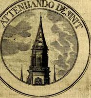 An illustration from Philothei Symbola christiana : quibus idea hominis christiani exprimitur (1682)