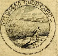 An illustration from Philothei Symbola christiana : quibus idea hominis christiani exprimitur (1682)
