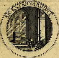 Picture 79 of 104 from Philothei Symbola christiana : quibus idea hominis christiani exprimitur (1682), leaf 254