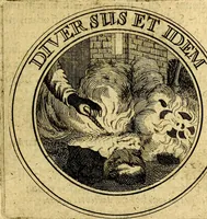 An illustration from Philothei Symbola christiana : quibus idea hominis christiani exprimitur (1682)