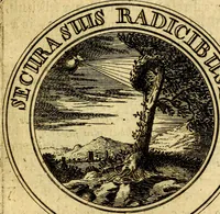 An illustration from Philothei Symbola christiana : quibus idea hominis christiani exprimitur (1682)