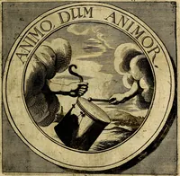 An illustration from Philothei symbola christiana : quibus idea hominis christiani exprimitur (1677)