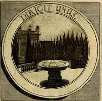 An illustration from Philothei symbola christiana : quibus idea hominis christiani exprimitur (1677)