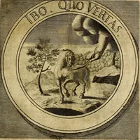 An illustration from Philothei symbola christiana : quibus idea hominis christiani exprimitur (1677)