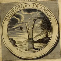 An illustration from Philothei symbola christiana : quibus idea hominis christiani exprimitur (1677)