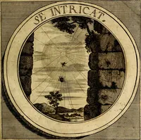 An illustration from Philothei symbola christiana : quibus idea hominis christiani exprimitur (1677)