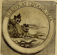 An illustration from Philothei symbola christiana : quibus idea hominis christiani exprimitur (1677)