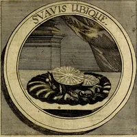 An illustration from Philothei symbola christiana : quibus idea hominis christiani exprimitur (1677)