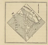 An illustration from Philp's Washington described. A complete view of the American Capital, and the District of Columbia; with many notices, historical, topographical, and scientific, of the seat of government (1861)