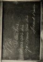 An illustration from Photographic copies of written messages from the spirit world : more than one hundred written communications from those who dwell in spirit life, including messages from Henry Ward Beecher ... and many others : with commentaries concerning conditions which obtain in spirit life based upon facts gathered from these messages and from many other sources (1918)