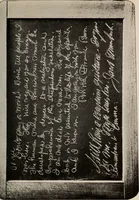 An illustration from Photographic copies of written messages from the spirit world : more than one hundred written communications from those who dwell in spirit life, including messages from Henry Ward Beecher ... and many others : with commentaries concerning conditions which obtain in spirit life based upon facts gathered from these messages and from many other sources (1918)