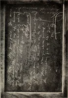 An illustration from Photographic copies of written messages from the spirit world : more than one hundred written communications from those who dwell in spirit life, including messages from Henry Ward Beecher ... and many others : with commentaries concerning conditions which obtain in spirit life based upon facts gathered from these messages and from many other sources (1918)