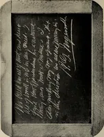 An illustration from Photographic copies of written messages from the spirit world : more than one hundred written communications from those who dwell in spirit life, including messages from Henry Ward Beecher ... and many others : with commentaries concerning conditions which obtain in spirit life based upon facts gathered from these messages and from many other sources (1918)