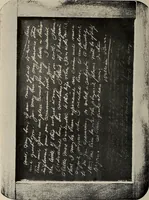 An illustration from Photographic copies of written messages from the spirit world : more than one hundred written communications from those who dwell in spirit life, including messages from Henry Ward Beecher ... and many others : with commentaries concerning conditions which obtain in spirit life based upon facts gathered from these messages and from many other sources (1918)
