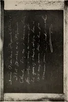 An illustration from Photographic copies of written messages from the spirit world : more than one hundred written communications from those who dwell in spirit life, including messages from Henry Ward Beecher ... and many others : with commentaries concerning conditions which obtain in spirit life based upon facts gathered from these messages and from many other sources (1918)