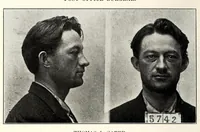 An illustration from Photographs, descriptions and records of persons charged with violation of the postal laws (1916)