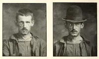 An illustration from Photographs, descriptions and records of persons charged with violation of the postal laws (1916)