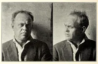 An illustration from Photographs, descriptions and records of persons charged with violation of the postal laws (1916)