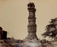 An illustration from Photographs of architecture and scenery in Gujarat and Rajputana (1874)