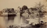 An illustration from Photographs of architecture and scenery in Gujarat and Rajputana (1874)