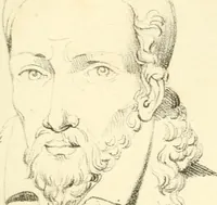 An illustration from Phrenology, in connection with the study of physiognomy (1833)