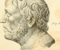 An illustration from Phrenology, in connection with the study of physiognomy (1833)