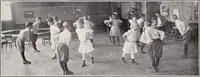 An illustration from Physical education complete for schools and playgrounds (1915)