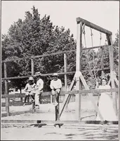An illustration from Physical education complete for schools and playgrounds (1915)