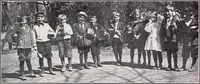 An illustration from Physical education complete for schools and playgrounds (1915)