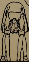 An illustration from Physical health and recreation for girls; a handbook for girls and volunteer leaders (1920)