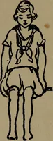An illustration from Physical health and recreation for girls; a handbook for girls and volunteer leaders (1920)