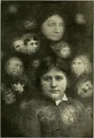 An illustration from The physical phenomena of spiritualism, fraudulent and genuine : being a brief account of the most important historical phenomena, a criticism of their evidential value, and a complete exposition of the methods employed in fraudulently reproducing the same (1907)