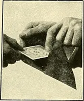 An illustration from The physical phenomena of spiritualism, fraudulent and genuine : being a brief account of the most important historical phenomena, a criticism of their evidential value, and a complete exposition of the methods employed in fraudulently reproducing the same (1907)